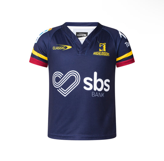HIGHLANDERS YOUTH 2025 SUPER RUGBY HOME JERSEY