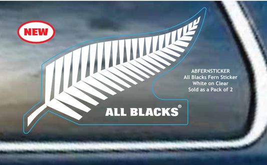 AB WHITE STICKER 2 PACK