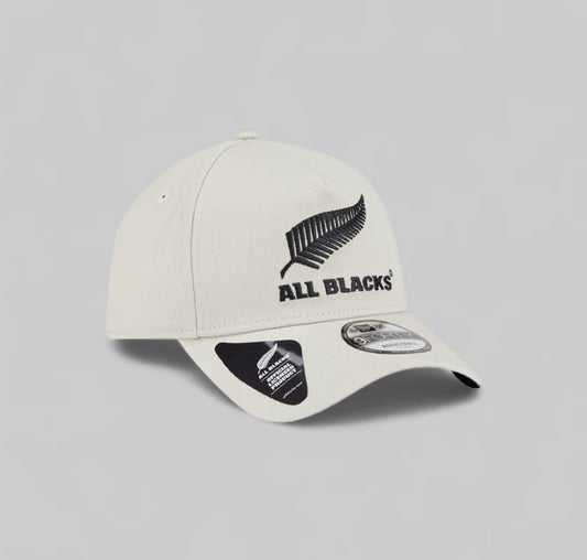 NEW ERA ALL BLACKS 9FORTY A-FRAME CAP (BEIGE)
