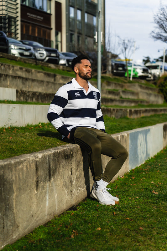CANTERBURY VINTAGE L/S QUEENSTOWN RUGBY CLUB JERSEY