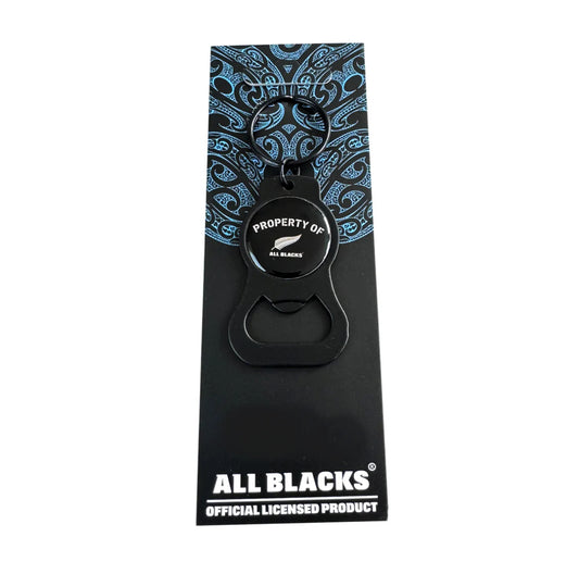 PROPERTY OF THE ALL BLACKS BOTTLE OPENER