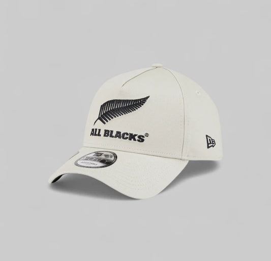 NEW ERA ALL BLACKS 9FORTY A-FRAME CAP (BEIGE)