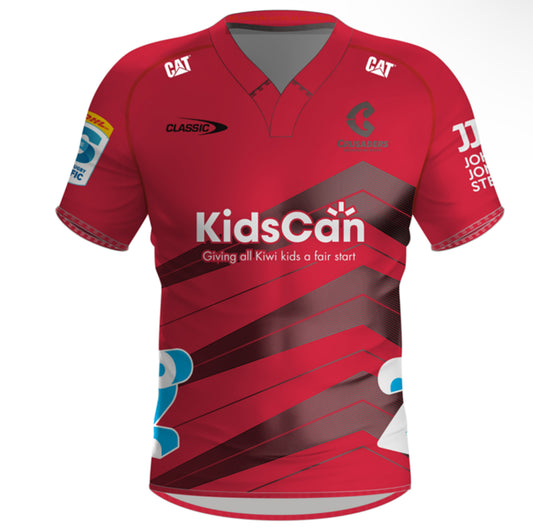 CRUSADERS SUPER RUGBY HOME JERSEY
