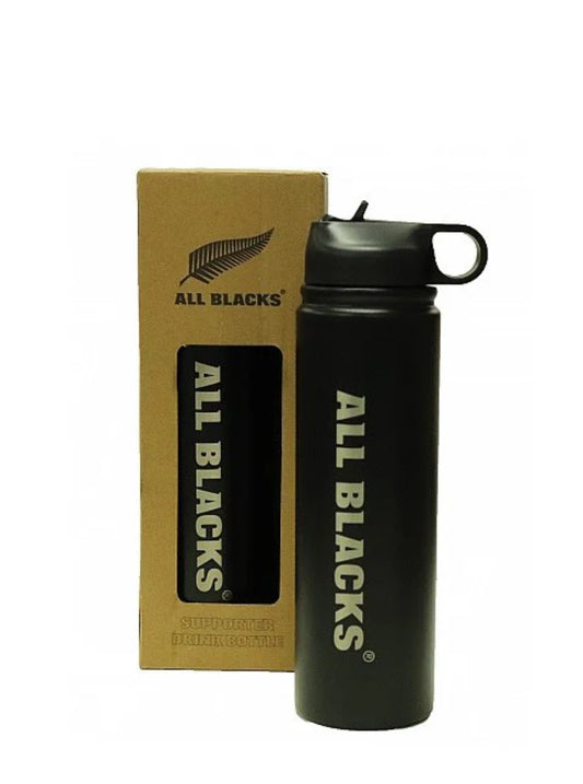 ALL BLACKS STAINLESS STEEL WATER BOTTLE