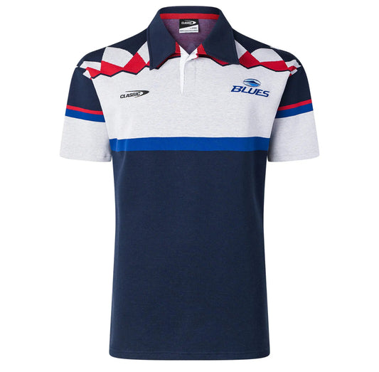 BLUES 1990s RETRO SUPER RUGBY JERSEY