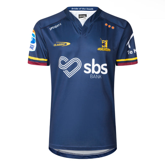 HIGHLANDERS 2025 SUPER RUGBY HOME JERSEY