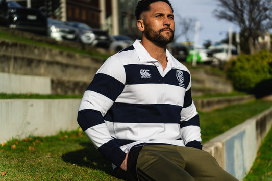 CANTERBURY VINTAGE L/S QUEENSTOWN RUGBY CLUB JERSEY