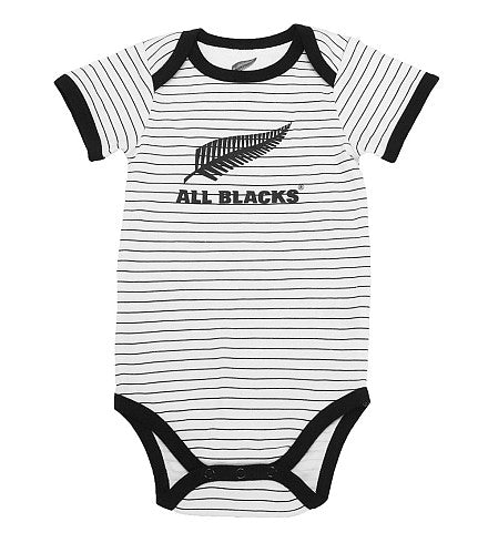ALL BLACKS BABY BODYSUIT BLACK STRIPE