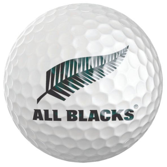 ALL BLACKS GOLF BALLS WHITE