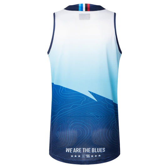 BLUES SUPER RUGBY TRAINING SINGLET 2025