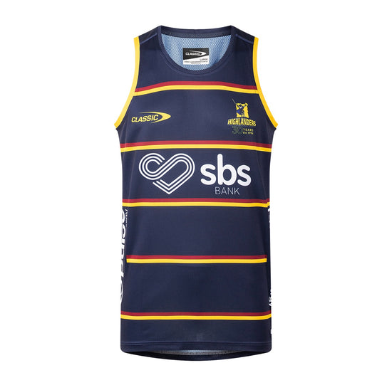 HIGHLANDERS SUPER RUGBY TRAINING SINGLET 2026 – Rugby Planet