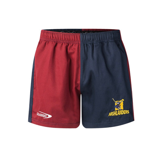HIGHLANDERS 2026 SUPPORTERS COTTON DRILL SHORTS