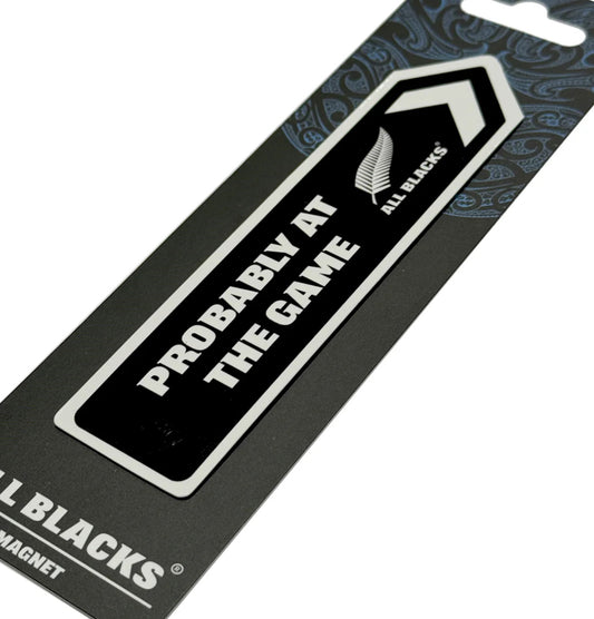 ALL BLACKS PROBABLY AT THE GAME FRIDGE MAGNET