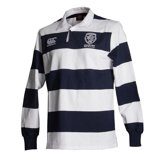 CANTERBURY VINTAGE L/S QUEENSTOWN RUGBY CLUB JERSEY