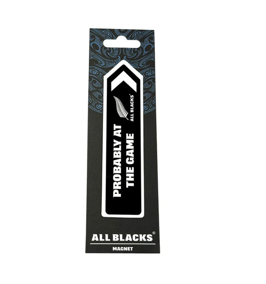 ALL BLACKS PROBABLY AT THE GAME FRIDGE MAGNET