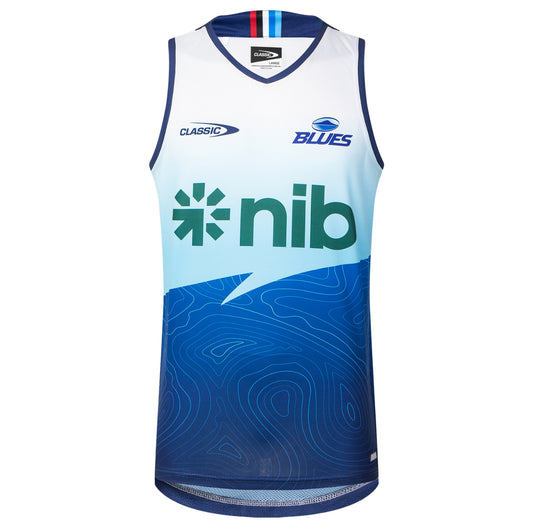 BLUES SUPER RUGBY TRAINING SINGLET 2025