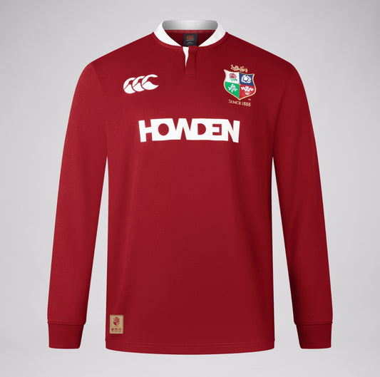 BRITISH & IRISH LIONS 2025 CLASSIC LONG SLEEVE MATCH JERSEY