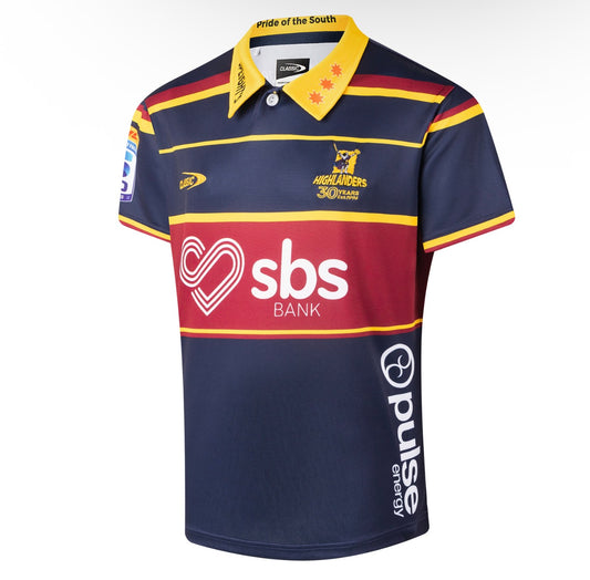 HIGHLANDERS 2026 SUPER RUGBY HOME JERSEY