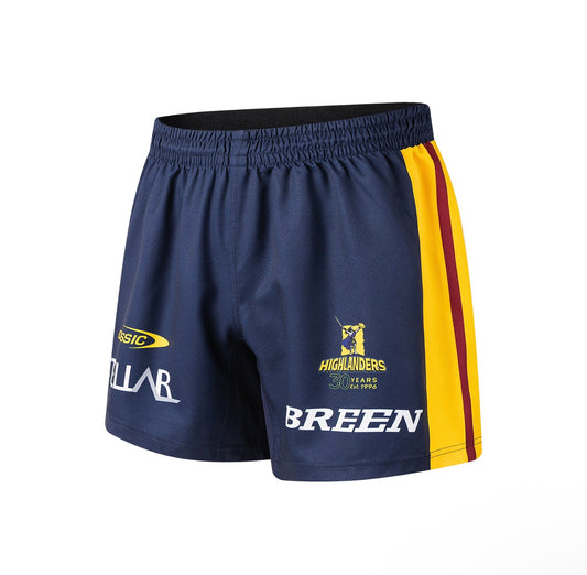 HIGHLANDERS SUPER RUGBY MATCH SHORTS 2026