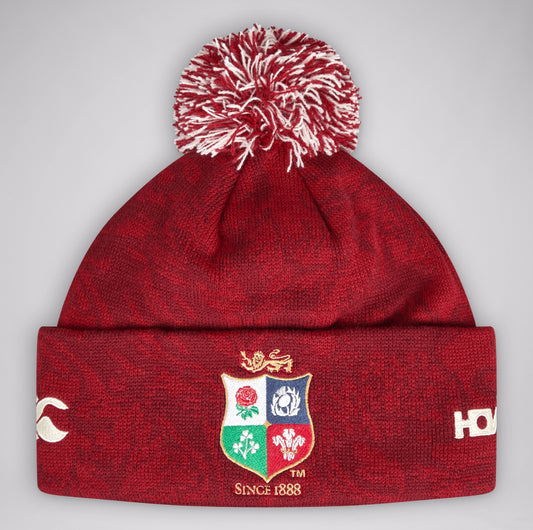 BRITISH & IRISH LIONS 2025 FLEECE LINED BOBBLE HAT