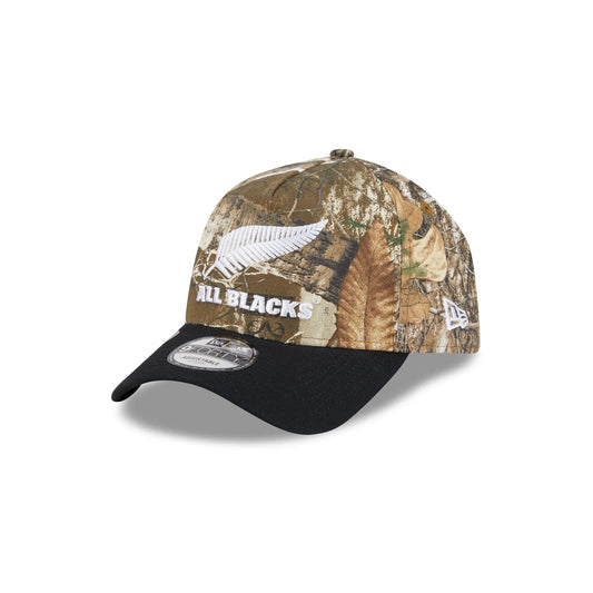 NEW ERA ALL BLACKS 9FORTY A-FRAME REALTREE EDGE TWO-TONE SNAPBACK
