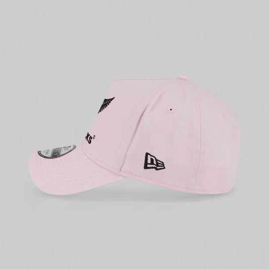 NEW ERA ALL BLACKS 9FORTY A-FRAME CAP (PINK)