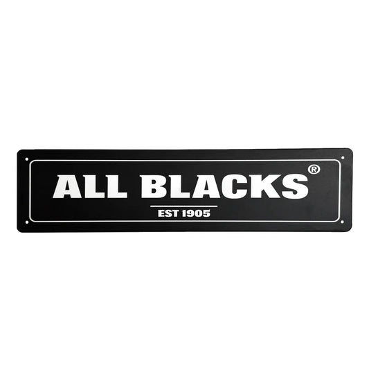 ALL BLACKS METAL HANGING SIGN - ALL BLACKS EST 1905