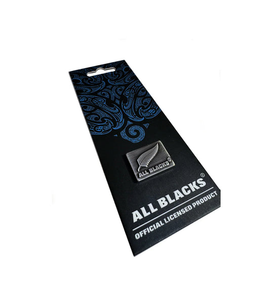 ALL BLACKS BRUSHED LOGO LAPEL
