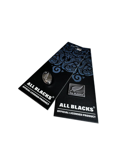 ALL BLACKS BRUSHED LOGO LAPEL
