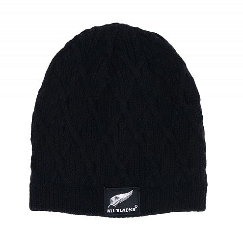 All BLACKS KIDS CABLE KNIT BEANIE